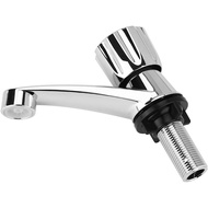 Fdit Paip Air Sejuk Tunggal Nozel Air G1/2 untuk Bilik Mandi, Sinki Dapur, Bilik Rehat, Aksesori Sin