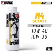 IPONE M4 Scoot 4T 10W30 10W40 Mineral Scooter Oil (1L)