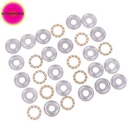 Strongaroetrtomj 10Sets Thrust Bearing F8-22M 7 F8 22m Inner Diameter 8mm Plane Planar Miniature Axi