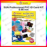 A4 PREMIUM PVC ID Card paper - SUN PVC ID Card Super White 0.76, 0.96 (Contents 50 Sheets = 500 Card