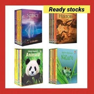 Usborne Beginners Series in Science Nature Animals History (each serie 10 books, from $149 ) zz cc