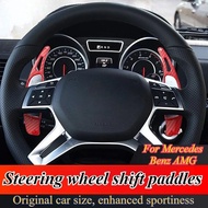 For Mercedes AMGC63 CLA45 G63 E63 ML63 GL63 Paddle Shifter Shift Paddles Real Carbon Fiber Steering 