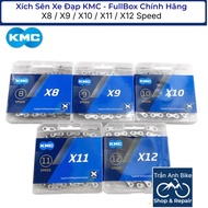 KMC X8 / X9 / X10 / X11 / X12 Speed Bicycle Chain - Genuine FullBox