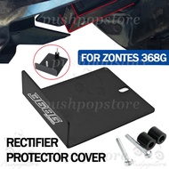 1PC Motorcycle Rectifier Protective Cover for ZONTES 368G Stainless Steel Modified Decorative Baffle