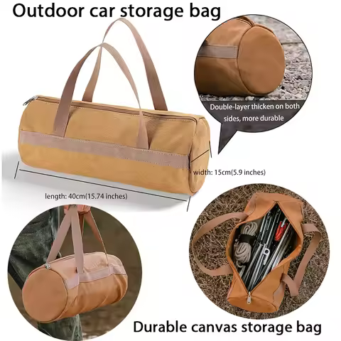 Large Capacity Tool Storage Bag Car Outdoor Camping Large Capacity Tool Storage Bag, High Wear Resis