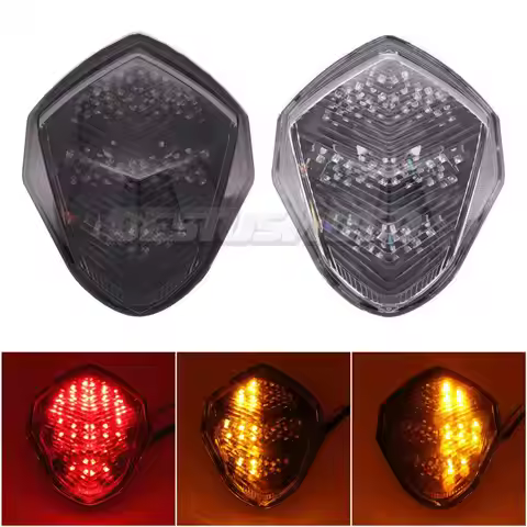 Motorcycle Accessories Tail Light Brake Turn Signals Integrated LED Light For Suzuki GSXR1000 K3 GSX