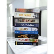 Novel Cinta preloved/terpakai/stok lama keluaran Buku Prima,Fajar Fakeer,Alaf 21,Karya Seni.