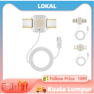 Bedwetting Alarm Enuresis Alarm with Loud Sound Bright Lights and Strong Vibration Child Potty Train