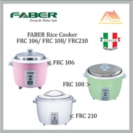 FABER RICE COOKER FRC106 / FRC108 / FRC210