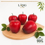 High quality American apple fake fruit - 99% realistic model for vip kitchen decoration