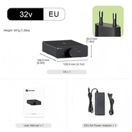 Fosi Audio V3 Stereo Power Amplifier 300W x2 TPA3255 Class D Mini Speaker Amp 2 Channel Audio Amplif