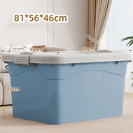 IKEAA กล่องพลาสติกมีล้อ ขนาด 25/40/70/100/150/200 ลิตร กล่องเก็บของพลาสติก กล่องใส่ของ ลังพลาสติกใหญ