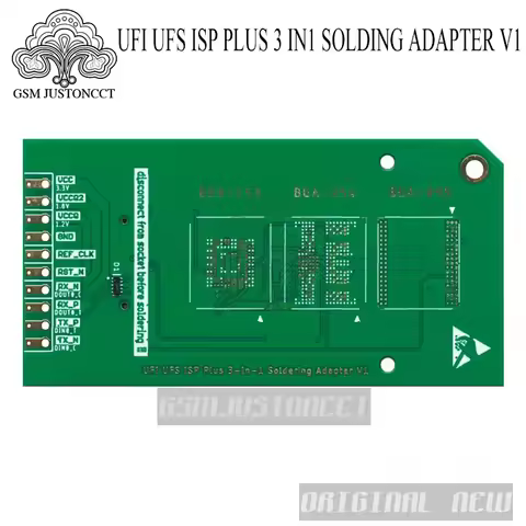 ufi ufs isp plus 3 in 1 soldering adapter v1 for ufs bga 153,254,95