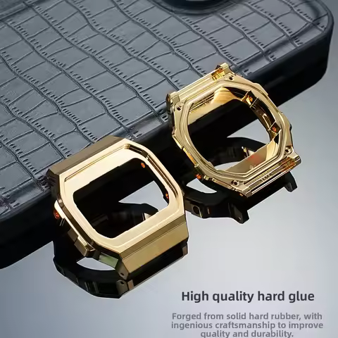 A168 Modified Case For Casio small square A168 A168WA-1 Series case Sturdy plastic Bezel watch Case 