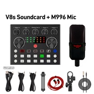 Bonkyo V8S SoundCard Bluetooth Audio Usb External soundcard V8S plus - S7