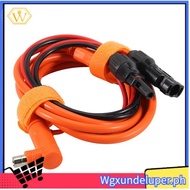 【W】2m,Solar Panel to DC 8mm Adapter Cable with Solar Connector to DC7909/8020 Male Plug Extension Co