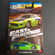 HOTWHEELS FAST & FURIOUS 1995 MITSUBISHI ECLIPSE