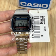 100% ORIGINAL CASIO GENERAL DIGITAL A168WA-1WDF / A168WA-1W / A168WA / A168 UNISEX CASUAL DIGITAL WA