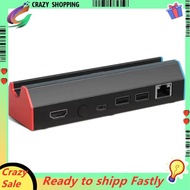 For Switch/OLED TV Stand Charging Station and Hub for Switch/OLED TV