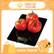 [COD] 5 kg Cypruz Digital Cake Scale Glass Body TK-0167