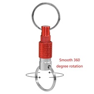 PCF* Quick Release Key Tool Pull Apart Keychain Metal Detachable Keychain Functional