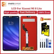 IPARTSEXPERT Original LCD For Xiaomi Mi 8 Lite M1808D2TG LCD Display Touch Screen Digitizer Assembly