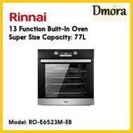 Rinnai RO-E6523M-EB 13 Function Built-In Oven Super Size Capacity: 77L