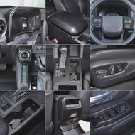 For Toyota Land Cruiser Prado 250 LC250 2024+ ABS carbon fibre Car Door handle steering wheel Air Ou