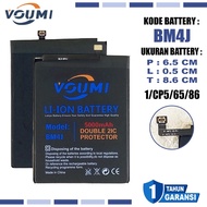 VOUMI Baterai Battery BM4J Double IC Double Power high Capacity 5000MAH Compatible Hp Xiaomi Redmi N