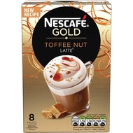 NESCAFE Gold Toffee Nut Latte 8 Sachets