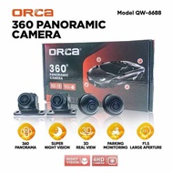 Kamera 360° Mobil ORCA QW-6688 3D PANORAMIC 1080P Camera 360Derajat 360 ° Derajat 3 D 1080 P