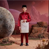 [ KIDS ] Baju Melayu Bulan Bintang 2024 MAROON