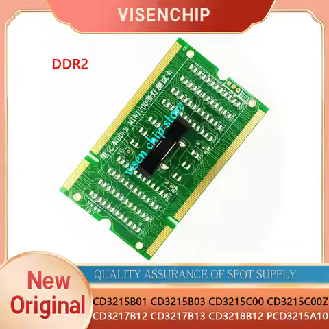 Memory Slot DDR2 DDR3 DDR4 DDR5 Diagnostic Analyzer Test Card SDRAM SO-DIMM Pin Out Notebook LED Tes