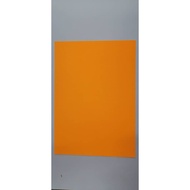 Ready stock A4 80g  fluorescent sticker paper cyber orange color