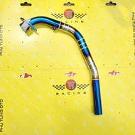 Cổ pô INOX 304 lên màu dành cho xe Winner Winner X (MS04)