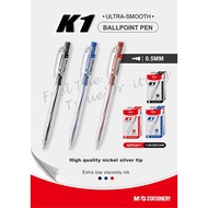 M&G Retractable Ball Pen K1 Ultra Smooth Ballpoint 0.5mm ABPK4871