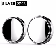 2 pcs 360 ° Derajat Adjustable Wide-Angle Blind Spot Mirror Side Blindspot Ultrathin Wide Angle Puta