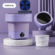 Ready Stock 5.5L/8L/12L Mini Automatic Washing Machine with Dryer for Underwear Lingerie Baby Cloth
