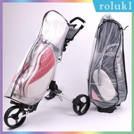 [Roluk] Rain Cover for Golf Bag, Rain Cover for Golf Bag, Transparent Golf Bag Protector, Raincoat for Bags