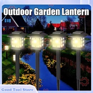 Solar LED Light Outdoor Solar Pathway Light Garden Lantern Waterproof Plug Yard Lawn Decorative Lamp