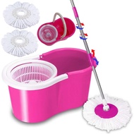 360 Rotation Spin Mop (Pink)