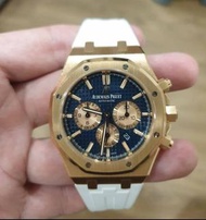 『已交流』👏👏AP 愛彼 26331 OR 藍面 皇家橡樹 計時碼錶 26331OR.OO.D315CR.01 AudemarsPiguet