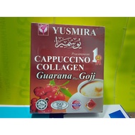 Yusmira Trading Kopi Pracampuran Cappuccino Collagen Guarana Plus Goji (Kotak) 20 Sachets x 25g