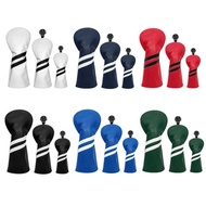 Golf Wood Cover Golf Wood Cover 3-Piece Set No. 1 Wood Fairway Wood