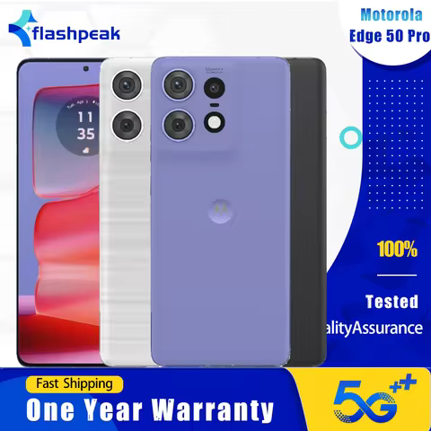 Motorola Edge 50 Pro XT2403 5G Mobile Phone NFC 12GB+512GB 144Hz P-OLED 6.7‘’ 50MP+10MP+13MP Snapdra
