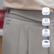 Gurkha GENTLE HOME Men's Casual Pants, high-quality SAND yellow, anti-wrinkle fabric, holds the wais