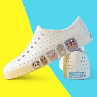 รองเท้าแตะชายหาด Crazy Ativ สำหรับเด็กและผู้ใหญ่ สไตล์หลวม สวมใส่สบาย ป้องกันน้ำ กันลื่น พื้นรองเท้า