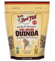 Bob's Red Mill - 13盎司/369克 有機全穀物三色藜麥 (Tri-Color Quinoa)