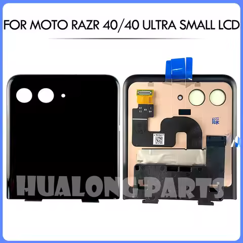 Second External LCD For Motorola Razr 40 Display Touch Screen Digitizer Assembly For Moto Razr 40 Ul