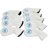 New Titleist pxg¯Taylormade¯PING¯ Golf Iron Cover Ball Head Protector Waterproof PU Fabric Club Cove